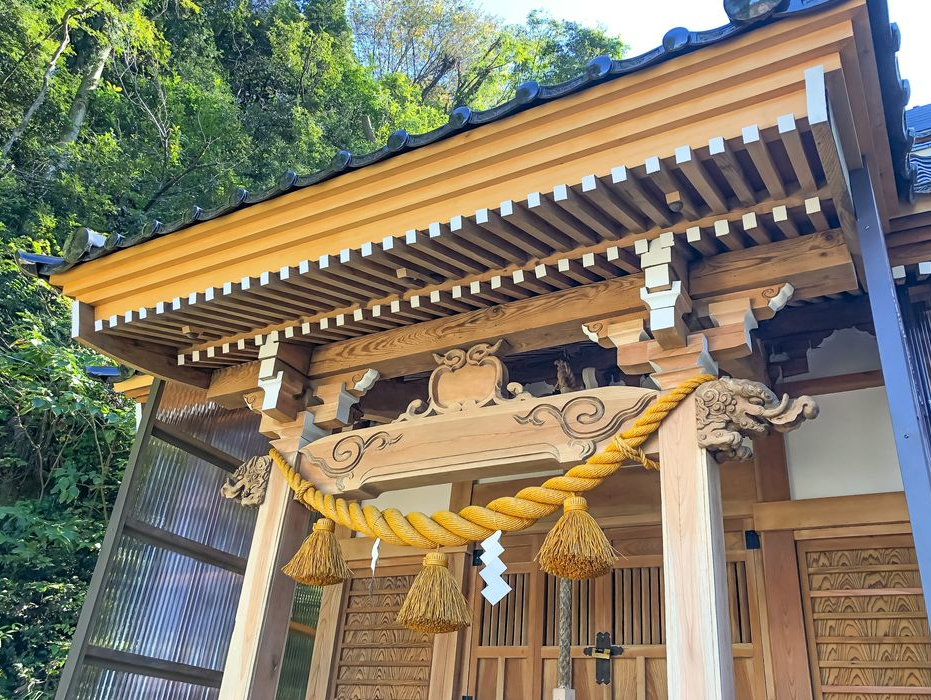 石川県小松市での神社改修